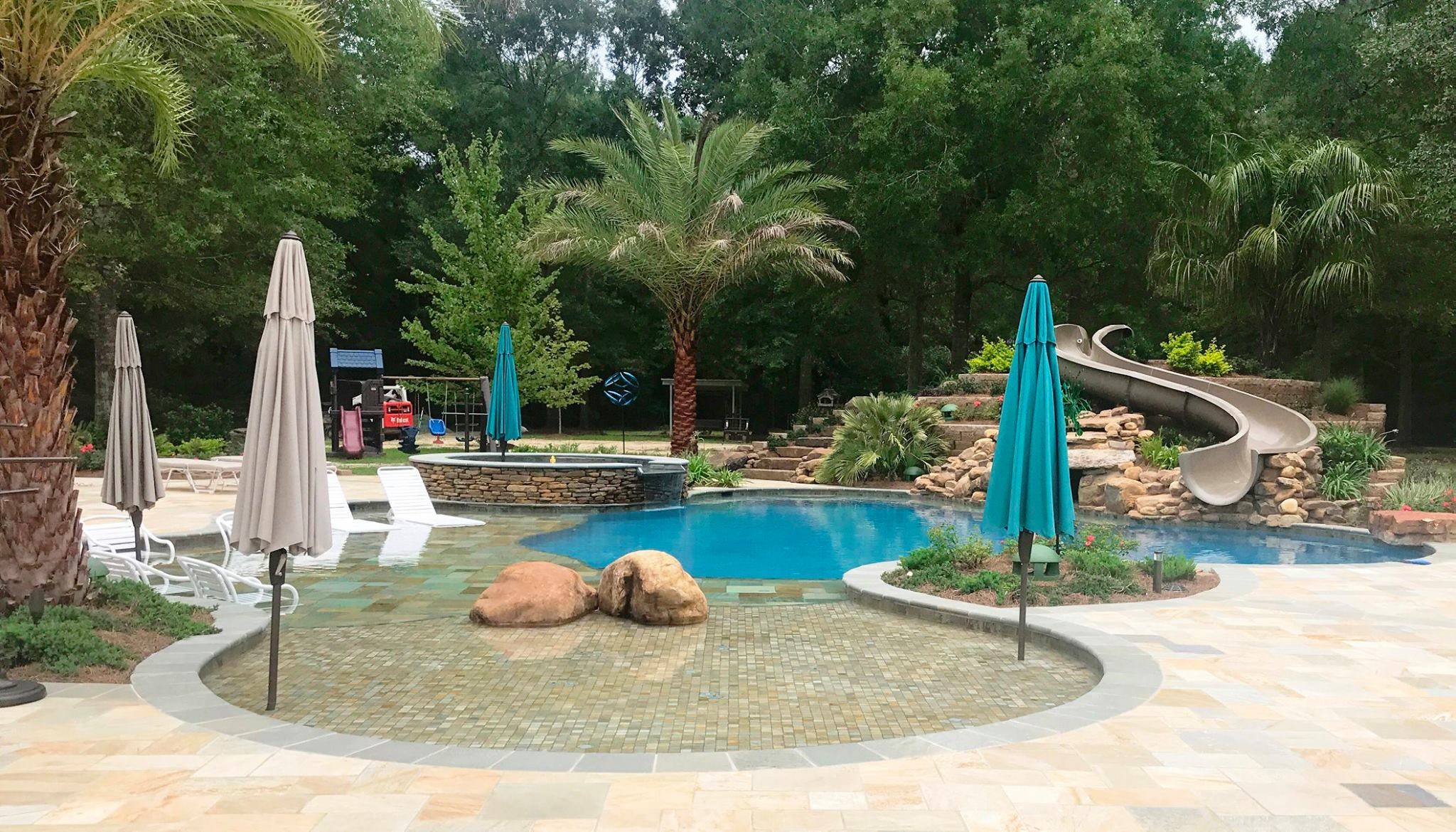 hardscape project lawn maintenance baton rouge